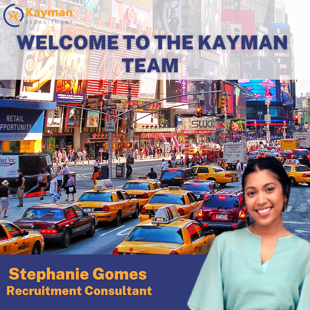 Welcome to the Team Stephanie