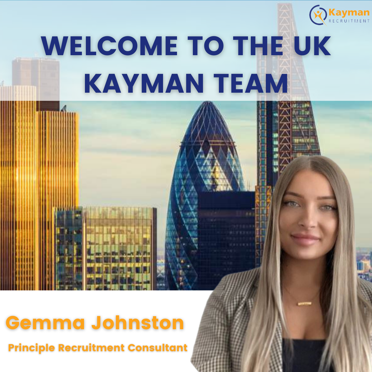 Welcome to the team Gemma