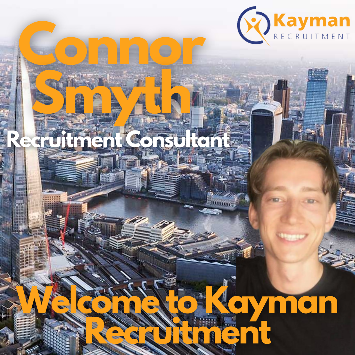 Welcome to the team Connor