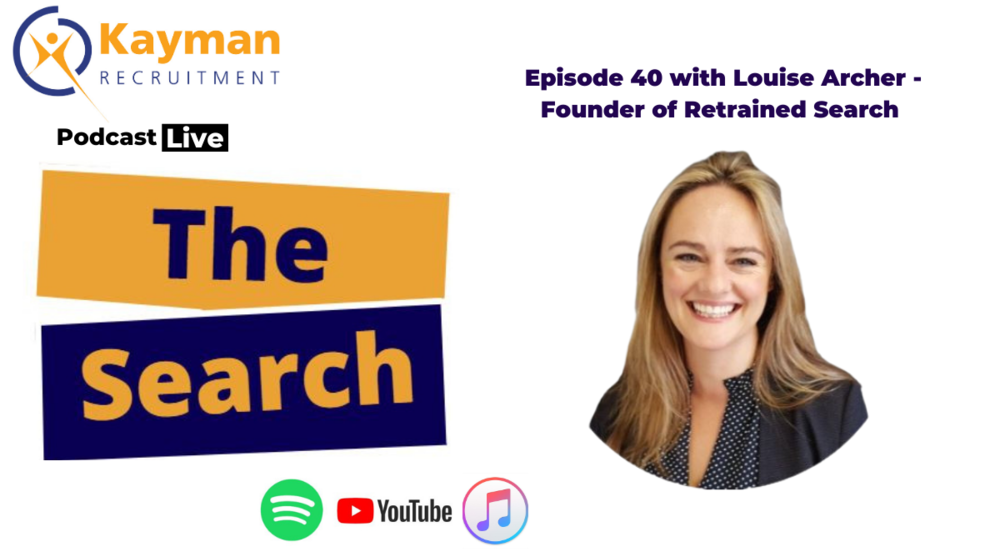 Episode 40 of 'The Search' Podcast with Louise Archer 